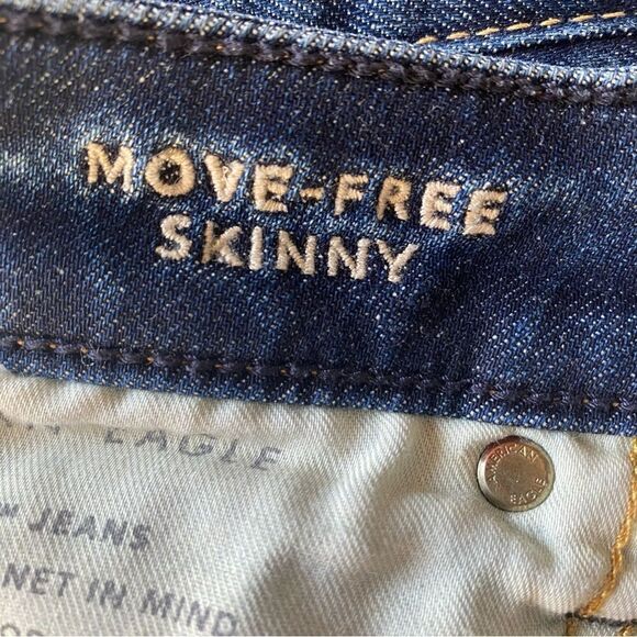 American Eagle Move Free Skinny Jeans Airflex 360 Men’s 30 Waist - Picture 4 of 13